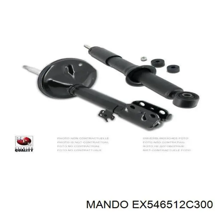 EX546512C300 Mando амортизатор передній, лівий