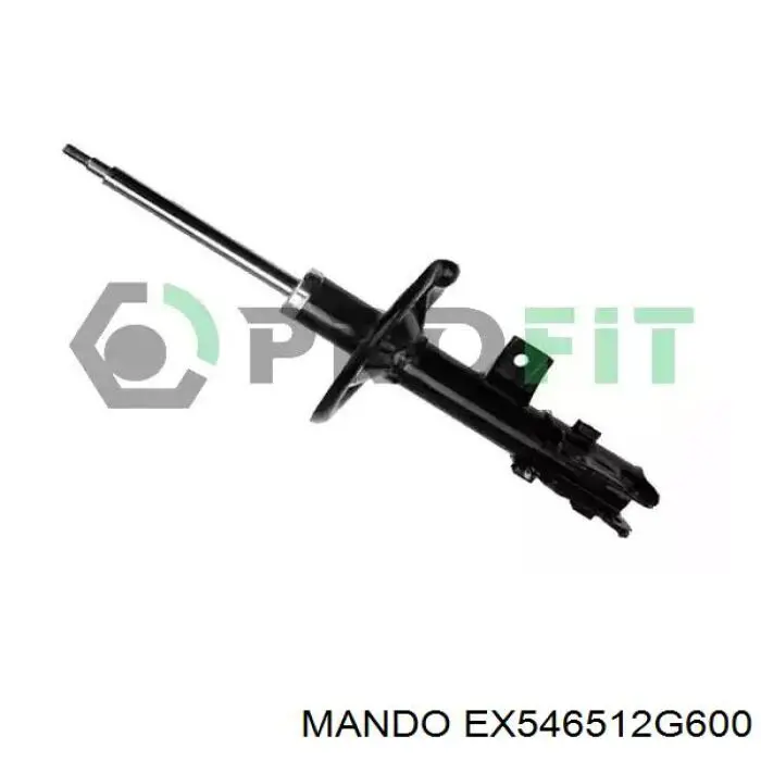 Амортизатора передній лівий EX546512G600 Mando