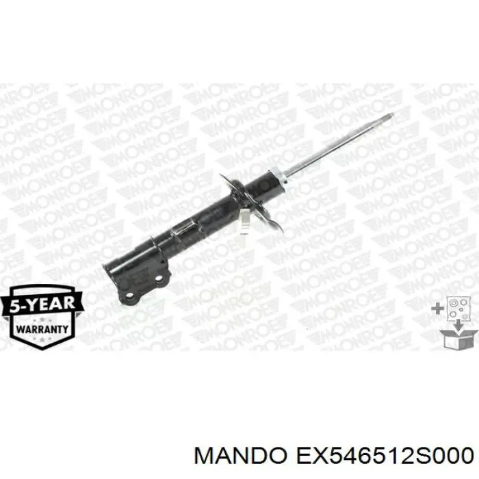 Амортизатора передній лівий EX546512S000 Mando