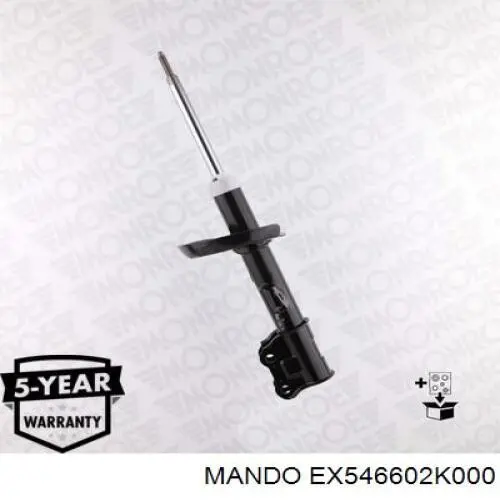 EX546602K000 Mando амортизатор передній, правий