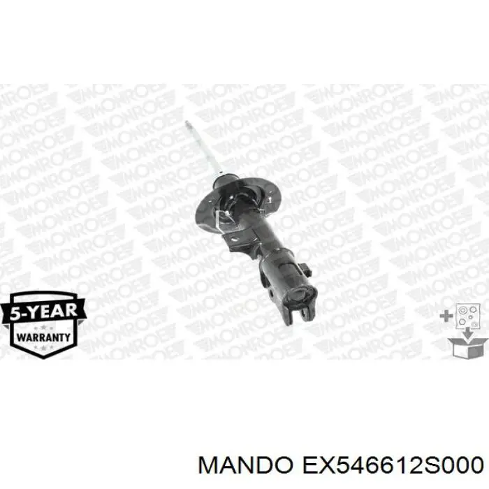 Амортизатор передній, правий EX546612S000 Mando