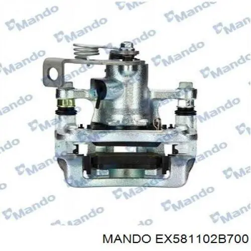 Супорт гальмівний передній лівий Mando EX581102B700 ціна, від 55.37 USD