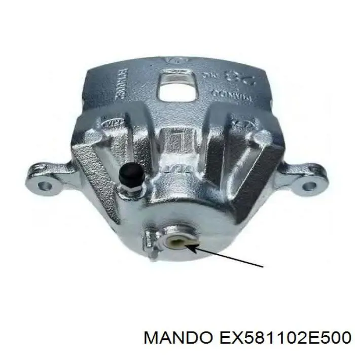 EX581102E500 Mando супорт гальмівний передній лівий