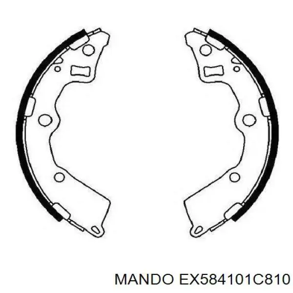  584101C810 Hyundai/Kia