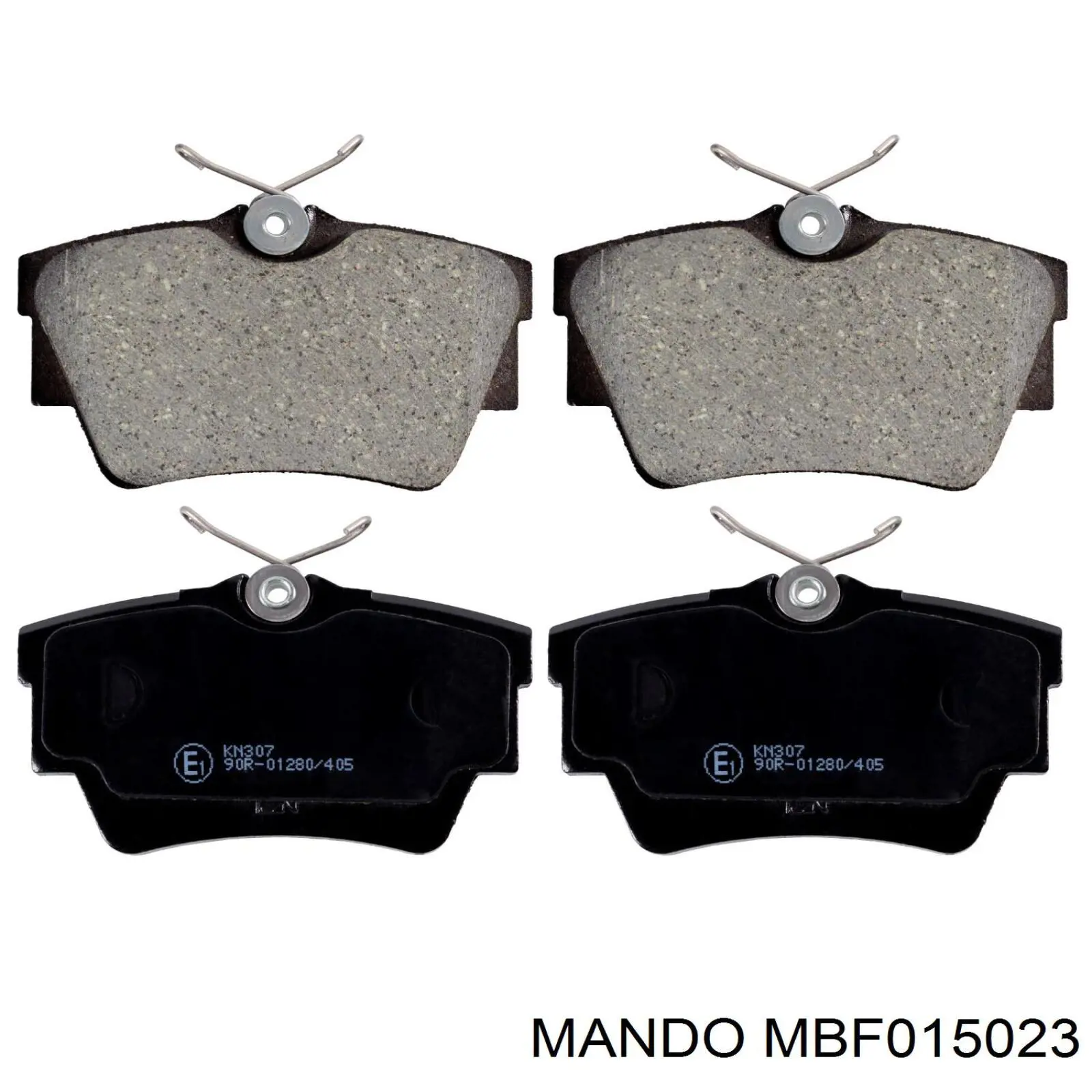 Купити MBF015023 Mando Задні колодки