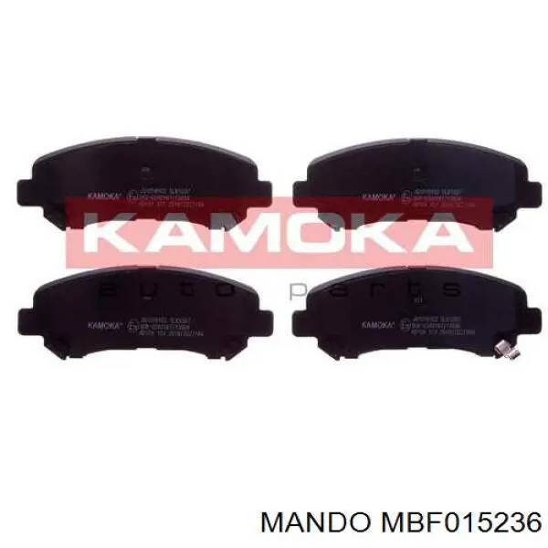MBF015236 Mando Передні гальмівні колодки