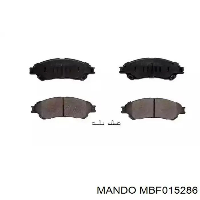 MBF015286 Mando Передні гальмівні колодки