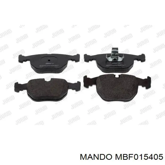 MBF015405 Mando Передні гальмівні колодки