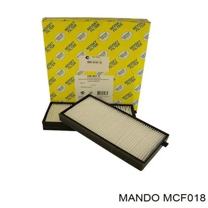 Фільтр повітряний обігрівача Mando MCF018 ціна, від 6.57 USD