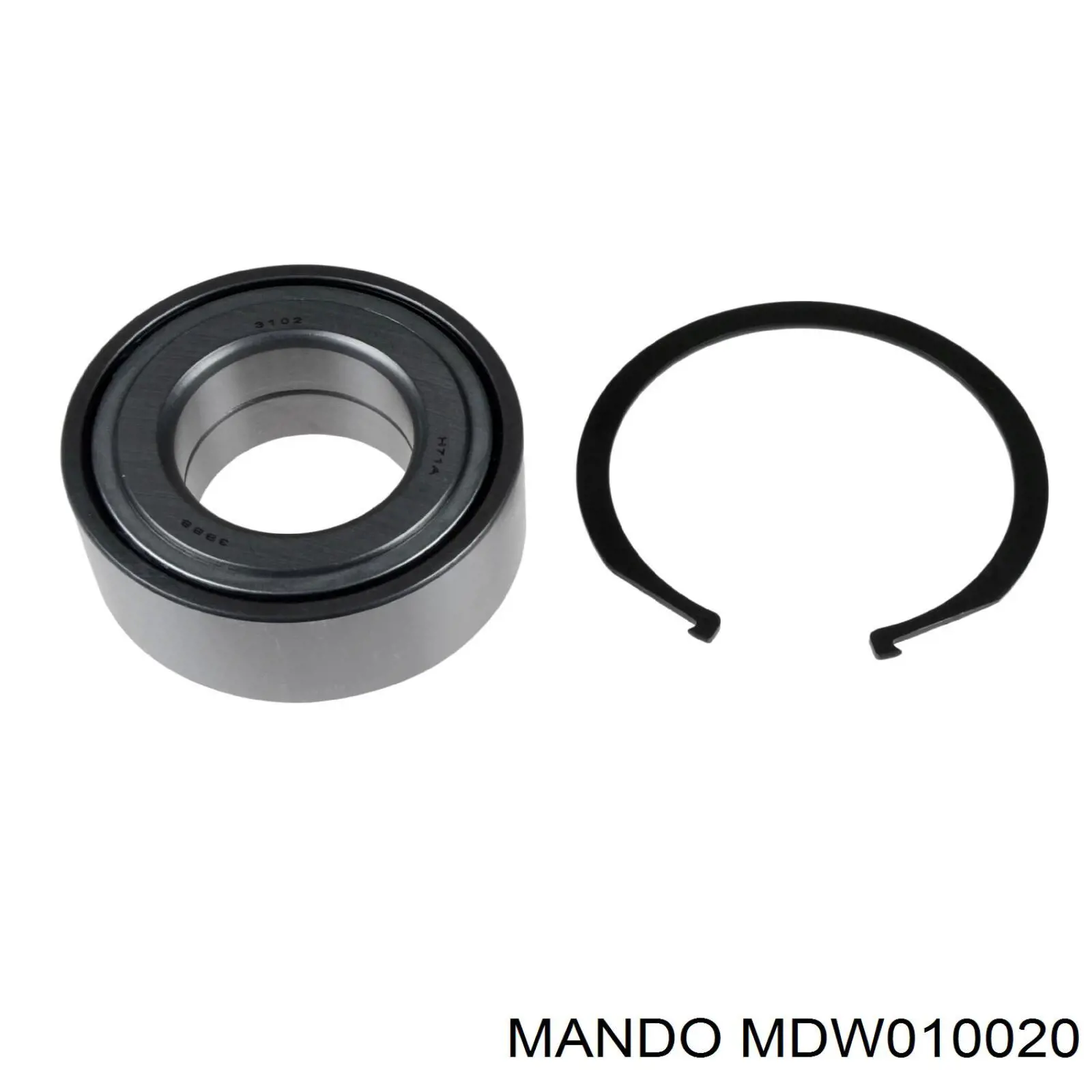 MDW010020 Mando підшипник маточини передньої