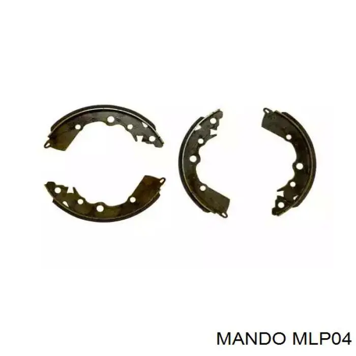 0449526130 Toyota Колодки гальмівні задні, барабанні