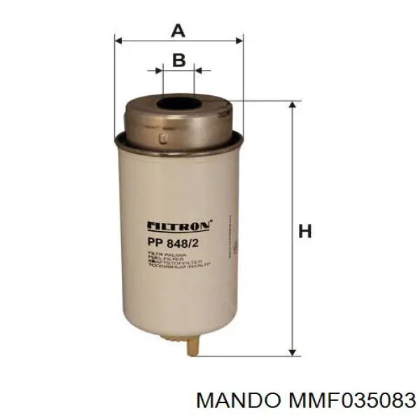 Фільтр тонкого очищення палива Mando MMF035083 ціна, від 10.51 USD
