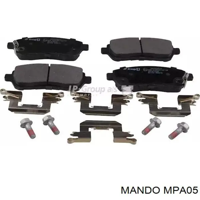 Передні тормозні колодки MPA05 Mando