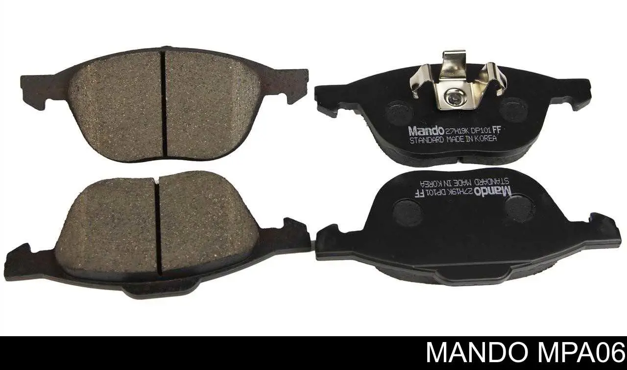 MPA06 Mando Передні гальмівні колодки