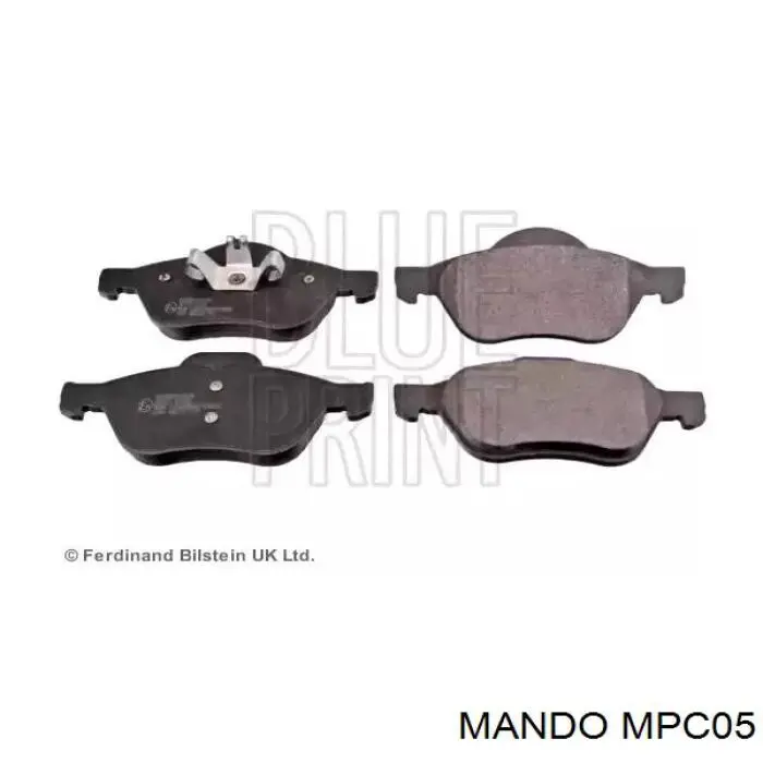Гальмівні колодки Mando MPC05 ціна, від 24.97 USD