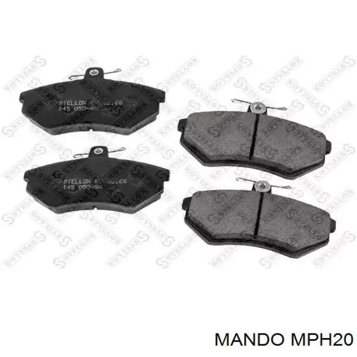 Гальмівні колодки Mando MPH20 ціна, від 16.49 USD