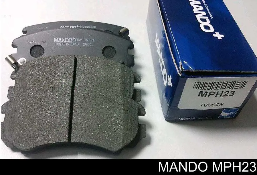 MPH23 Mando Передні гальмівні колодки
