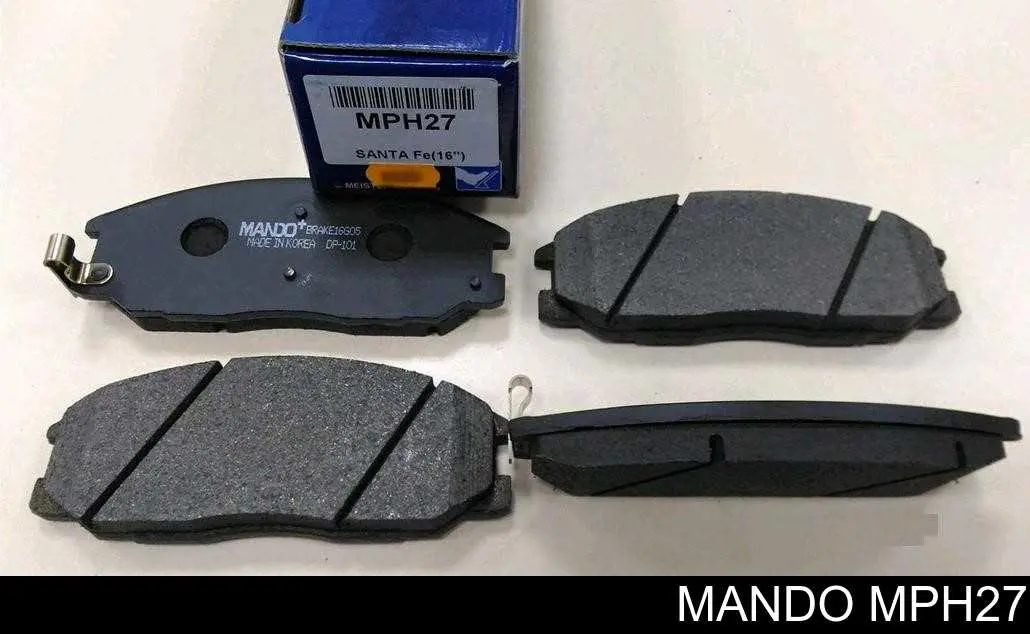 MPH27 Mando Передні гальмівні колодки