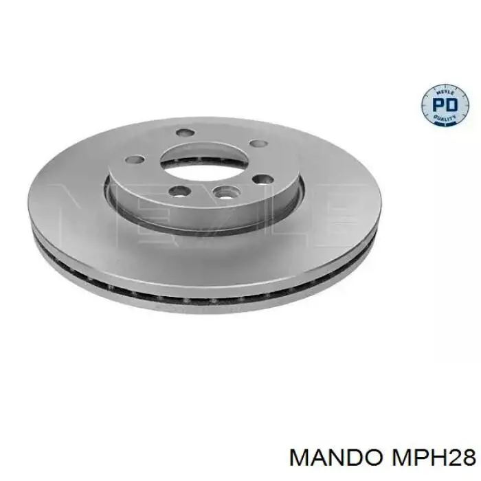 MPH28 Mando колодки гальмівні передні, дискові