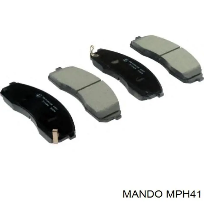 MPH41 Mando Передні гальмівні колодки