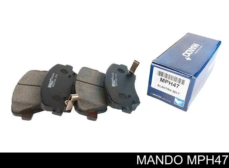 MPH47 Mando Передні гальмівні колодки