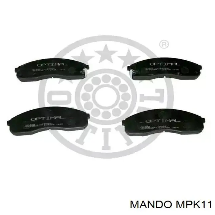 MPK11 Mando Передні гальмівні колодки