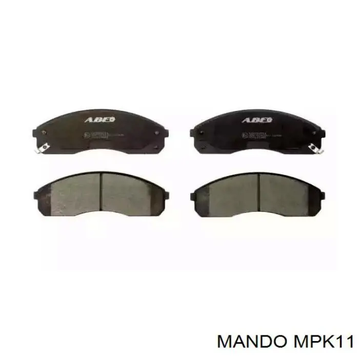 Передні тормозні колодки S0K0Y23323Z Hyundai/Kia