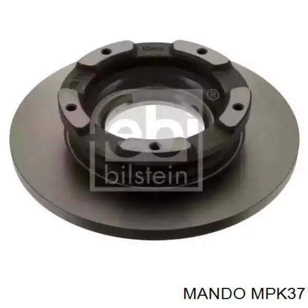 MPK37 Mando колодки гальмові задні, дискові