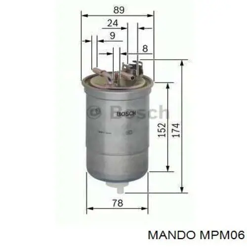 Гальмівні колодки Mando MPM06 ціна, від 21.06 USD