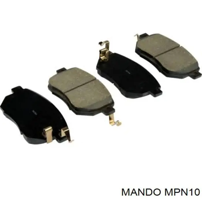 MPN10 Mando Передні гальмівні колодки