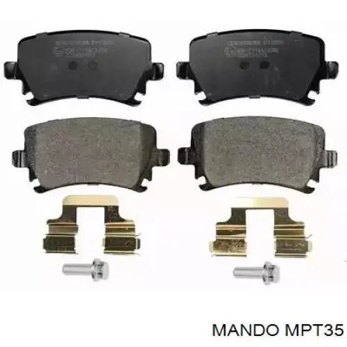 Купити MPT35 Mando Задні колодки
