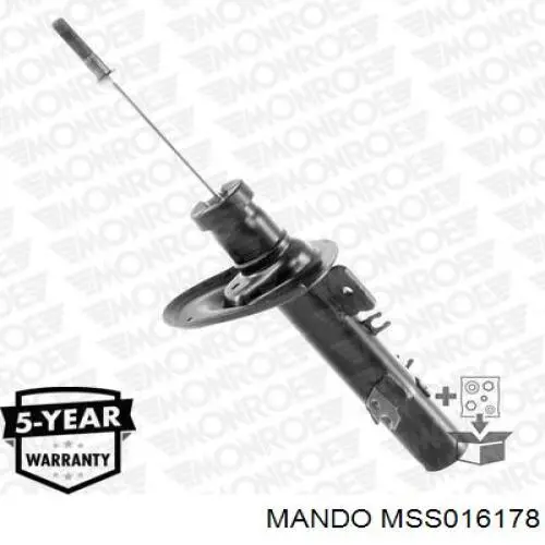 Амортизатор передньої підвіски, лівий Daco 452804L ціна, від 39.09 USD