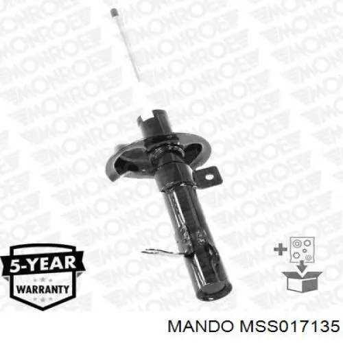 Амортизатора передній лівий MSS017135 Mando