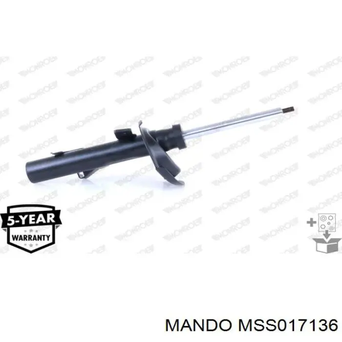 MSS017136 Mando амортизатор передній, лівий