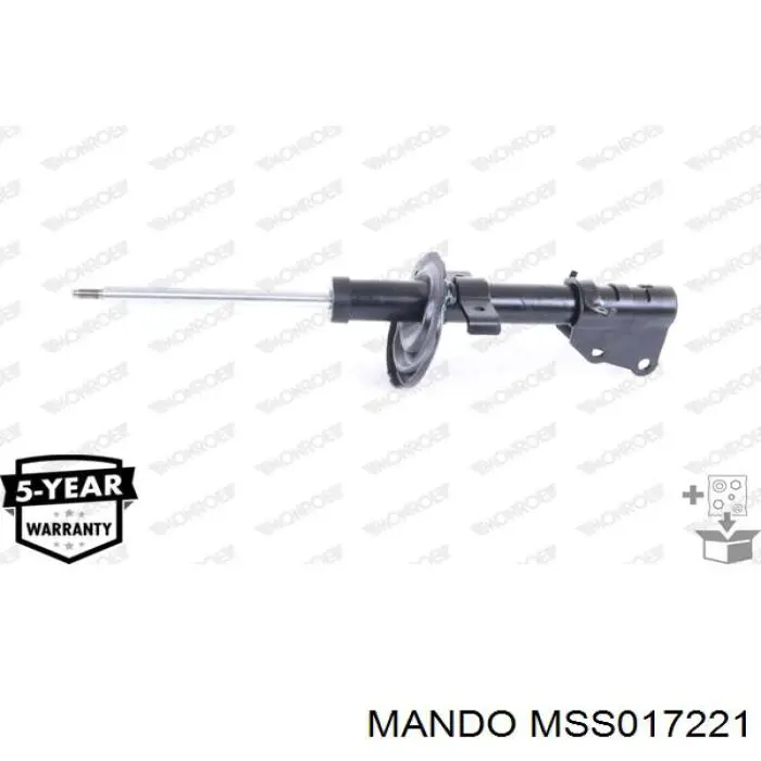 Купити MSS017221 Mando Амортизатор передньої підвіски