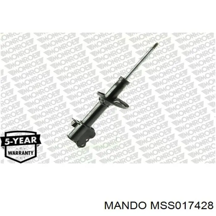 Амортизатор задній, правий Mando MSS017428 ціна, від 45.55 USD