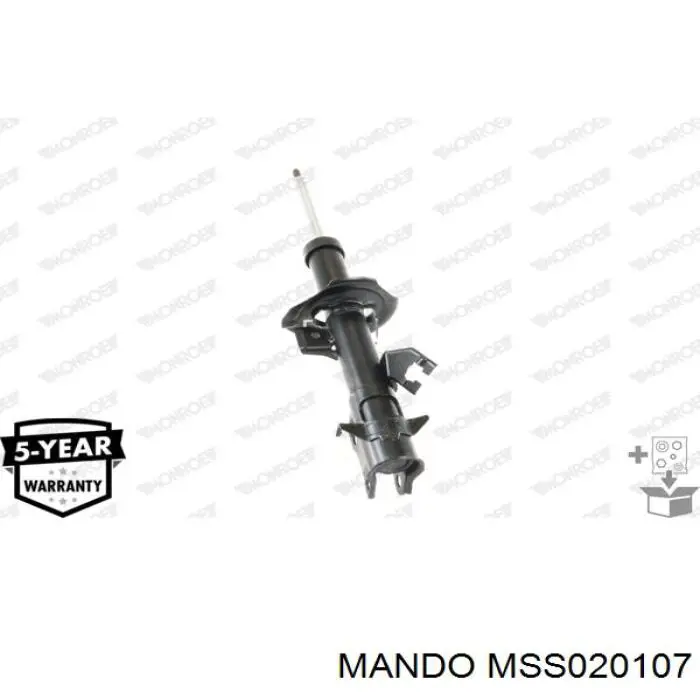MSS020107 Mando амортизатор передній, лівий