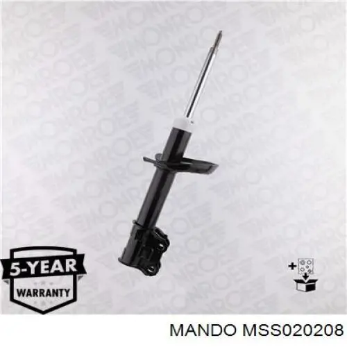 MSS020208 Mando амортизатор задній