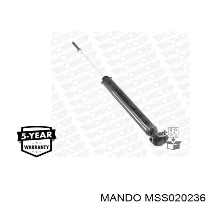 Купити MSS020236 Mando Амортизатор задній, правий
