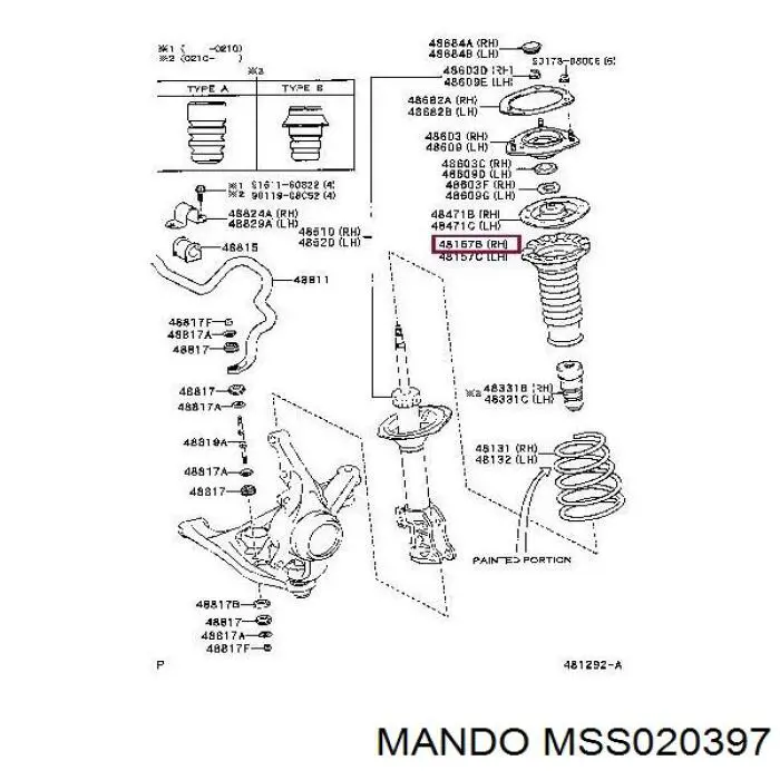 4853059815 Toyota Амортизатори задні