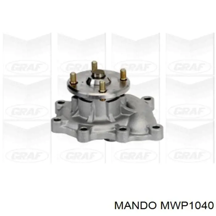 Купити MWP1040 Mando Насос охолоджуючої рідини