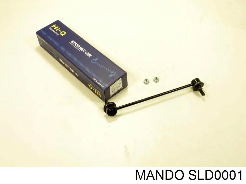 SLD0001 Mando Стійка стабілізатора, переднього, ліва