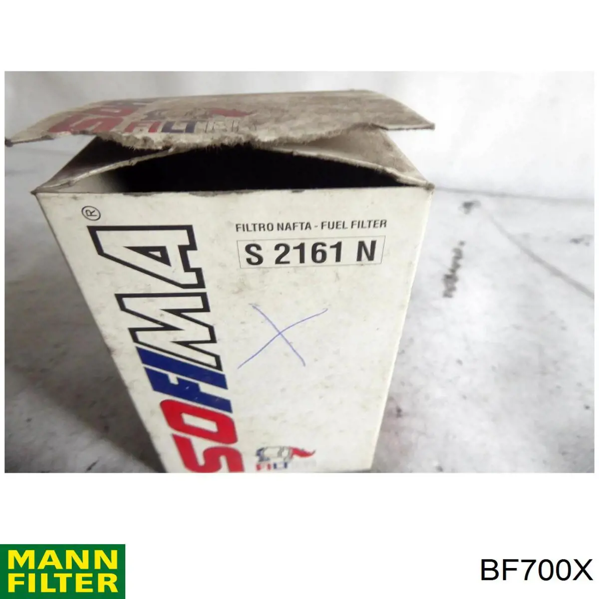 Купити BF700X Mann-Filter Фільтр-відстійник палива грубої очистки