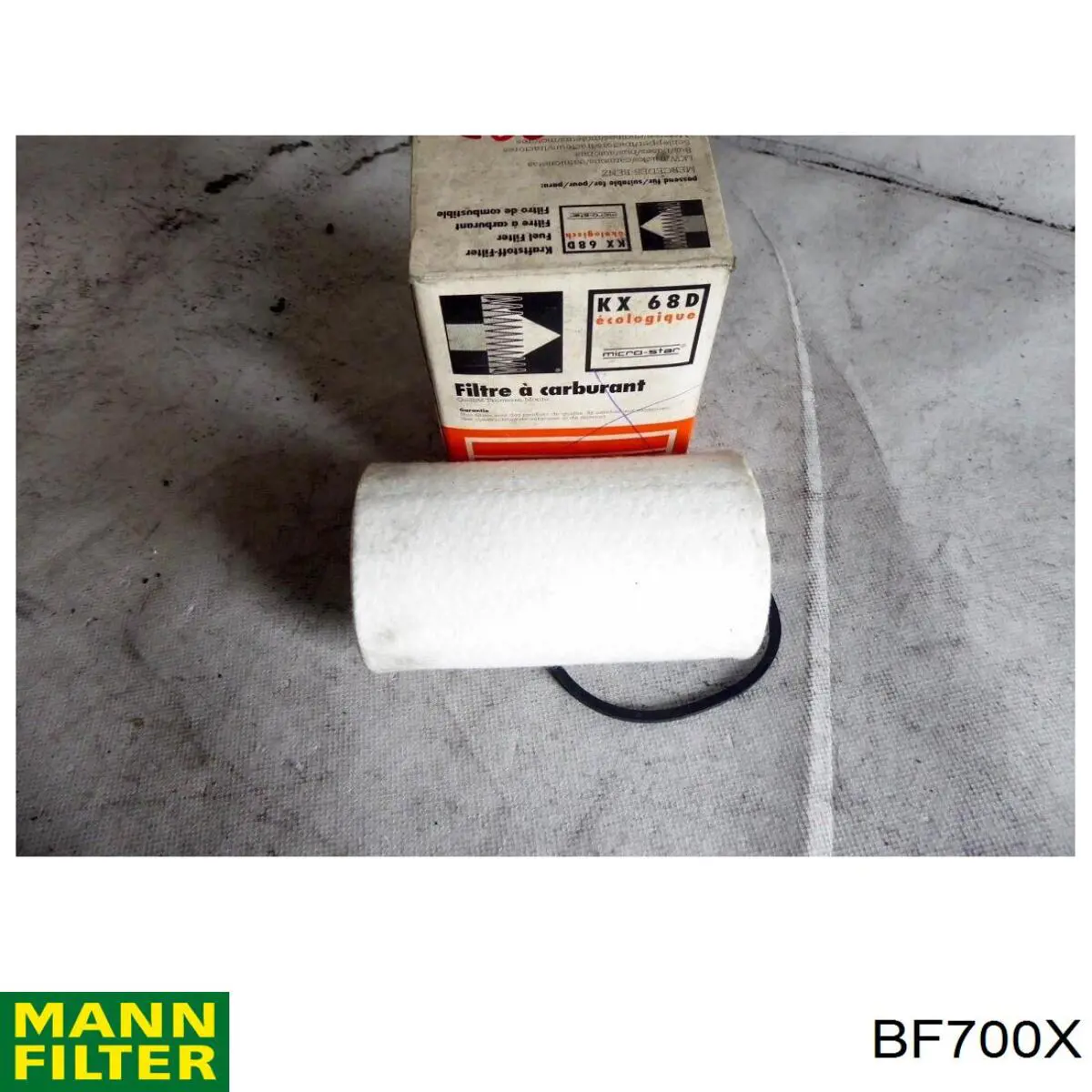 Фільтр тонкого очищення палива Mann-Filter BF700X ціна, від 3.16 USD