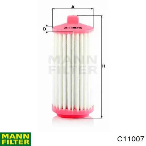 Купити C11007 Mann-Filter Автомобільний фільтр повітря