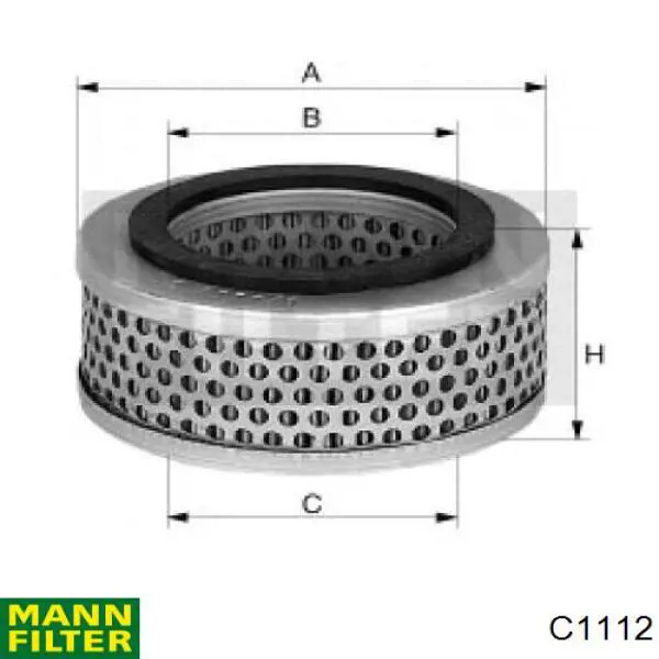 Фільтр повітряний C1112 Mann-Filter