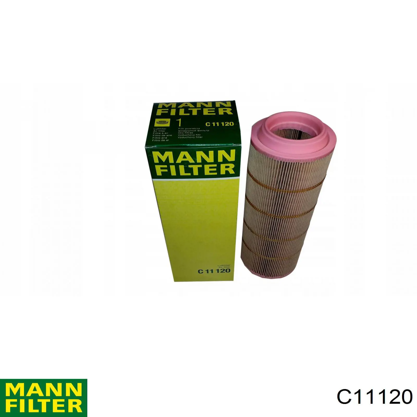 Купити C11120 Mann-Filter Автомобільний фільтр повітря