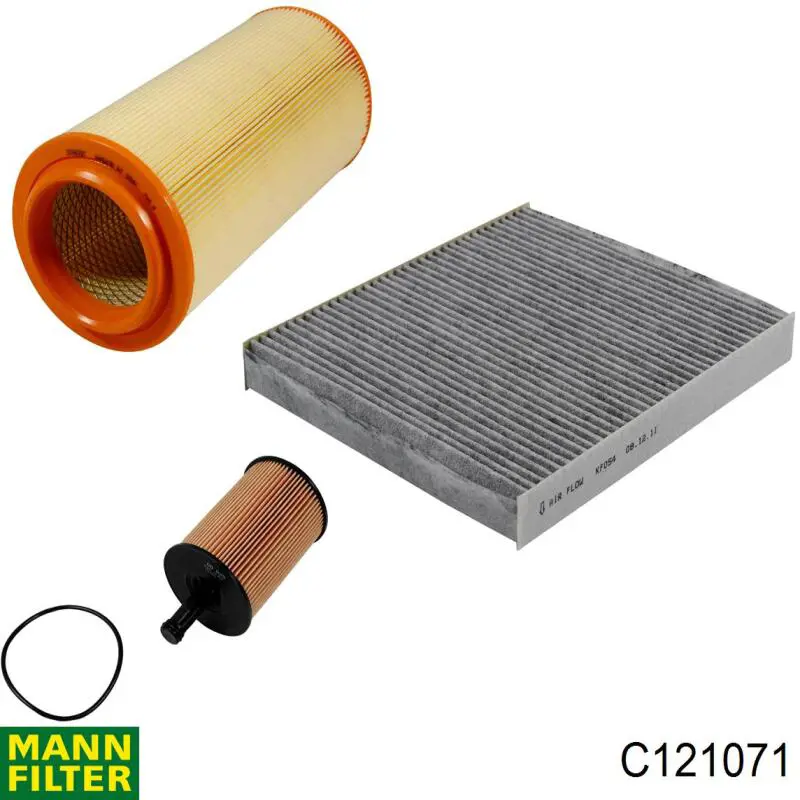 Купити C121071 Mann-Filter Автомобільний фільтр повітря