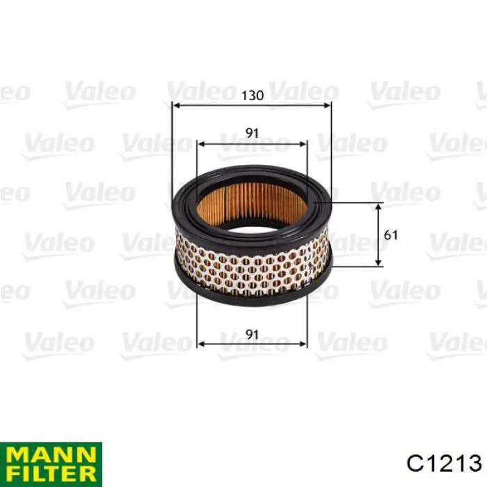 Фільтр повітряний Mann-Filter C1213