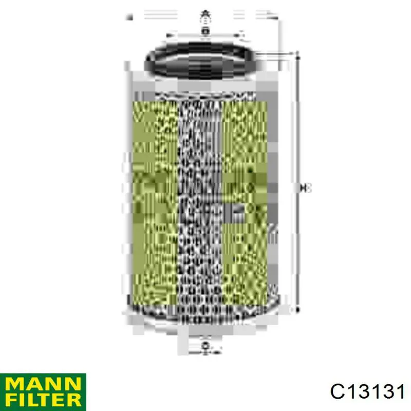 Купити C13131 Mann-Filter Автомобільний фільтр повітря